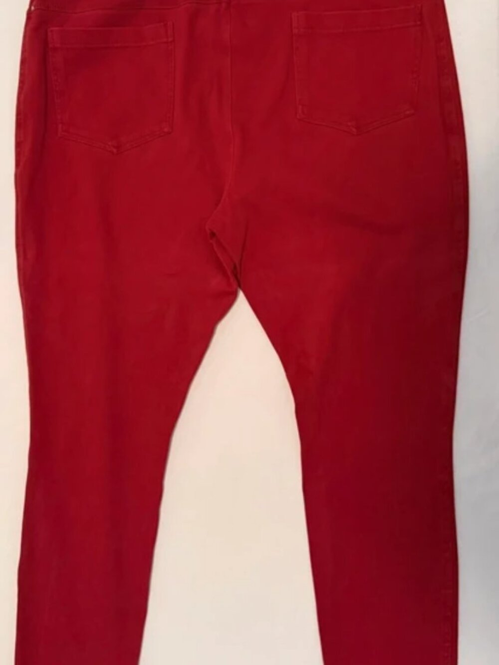 Lyssé Red Pull-On Stretch Leggings Women's Plus 2X